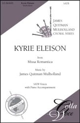 Kyrie Eleison SATB choral sheet music cover